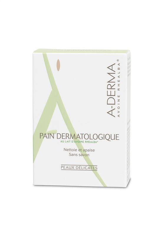 A-DERMA, SOAP BAR FOR SENSITIVE SKIN Καθαρίζει απαλά χωρις να αφυδατώνει ή να ερεθίζει ακόμα και τα πιο ευαίσθητα δέρματα.