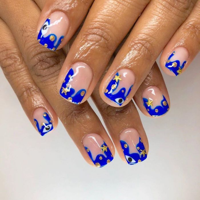 @hardasnails.studio Έχει το τέλειο cobalt blue χρώμα που είναι ό, τι πρέπει για τον χειμώνα