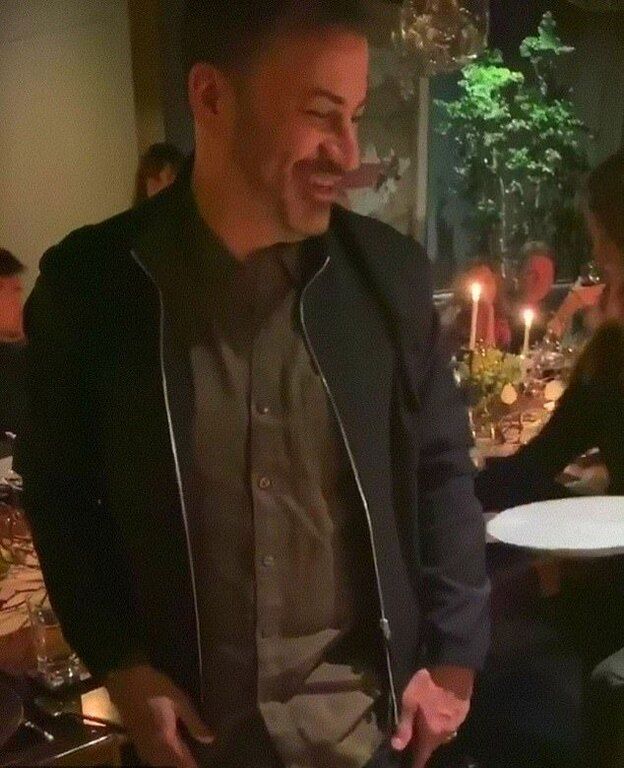 O Jimmy Kimmel ήταν εκεί και μάλιστα απήλαυσε και τις εντσιλάδας τις οποίες έφτιαξε η Jennifer ειδικά για εκείνον!