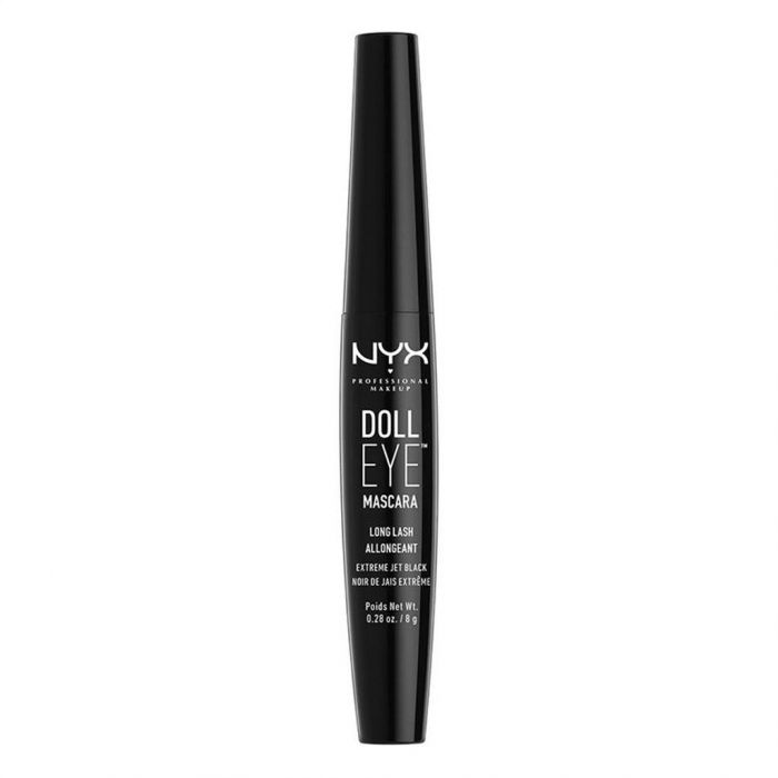 NYX, DOLL EYE MASCARA 7,34€. Χαρίζει μήκος και όγκο στις βλεφαρίδες κάνοντάς τις σαν ψεύτικες