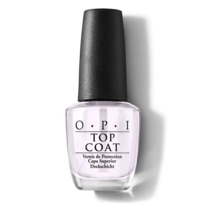 BHMA 3: ΄Επειτα, πέρνα μία στρώση OPI GelColor Top Coat για λάμψη και αποτέλεσμα διαρκείας