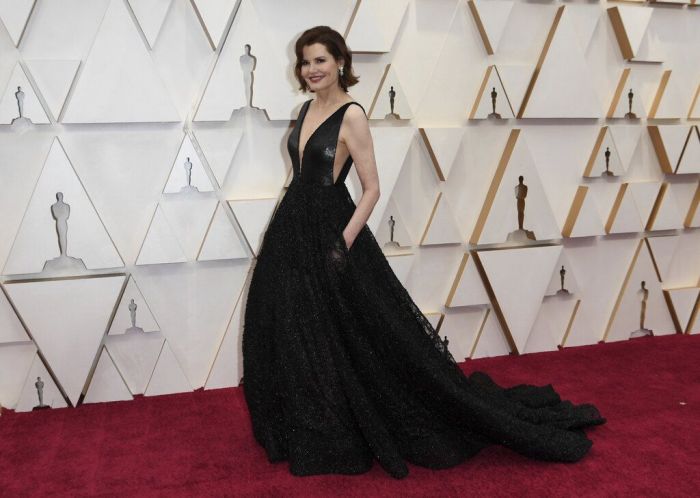 Η Geena Davis με Romona Keveža