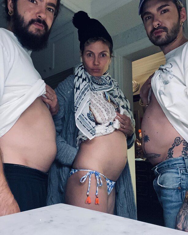 Η Heidi Klum ποζάρει με φουσκωμένη κοιλιά και οι φήμες για πέμπτη εγκυμοσύνη οργιάζουν