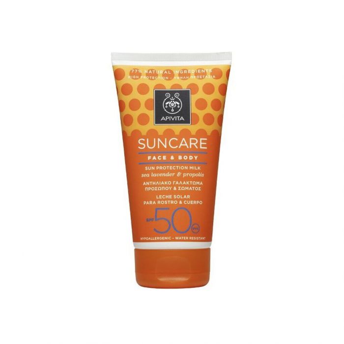 APIVITA, ΑΝΤΗΛΙΑΚΟ ΓΑΛΑΚΤΩΜΑ ΠΡΟΣΩΠΟΥ & ΣΩΜΑΤΟΣ SPF50