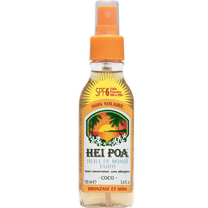 HEI POA, TAHITI MONOI OIL SPF6 COCO SPRAY