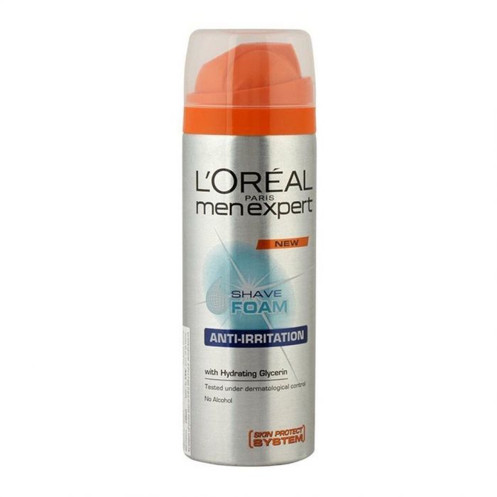 L' OREAL PARIS, MEN EXPERT ANTI-IRRITATION SHAVE FOAM. Ένα ακόμα αντρικό προϊόν που πρέπει να μάθεις να χρησιμοποιείς γιατί είναι ειδικά μελετημένο για ευαίσθητες επιδερμίδες που ερεθίζονται... ό, τι πρέπει για εσένα δηλαδή!