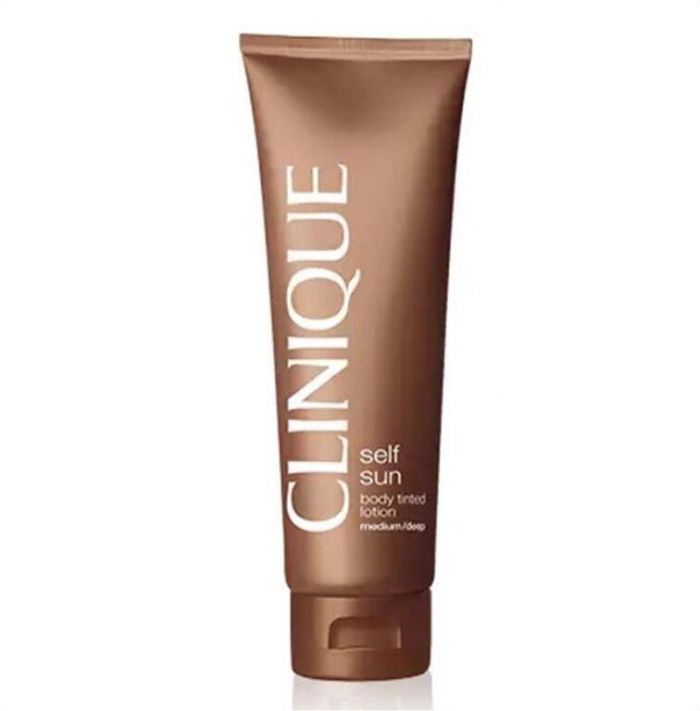 CLINIQUE, SELF SUN BODY TINTED LOTION MEDIUM/DEEP