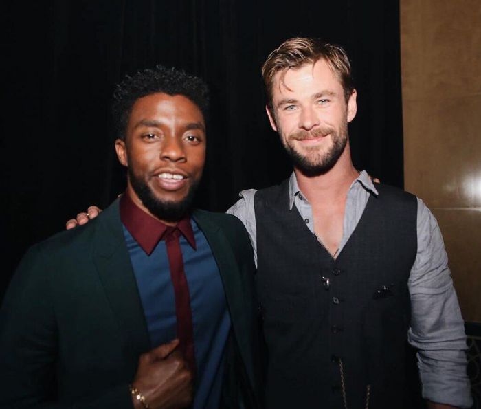 Mε τον Thor, Chris Hemsworth.