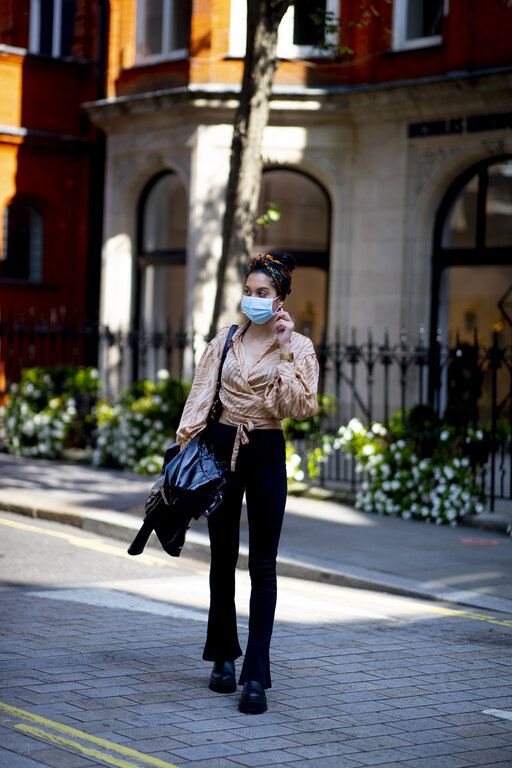 20 street style looks με πρωταγωνιστή τη μάσκα προσώπου μας δείχνει τη νέα όψη της μόδας