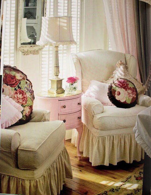 Granny chic British floral