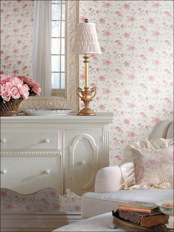 Granny chic British floral
