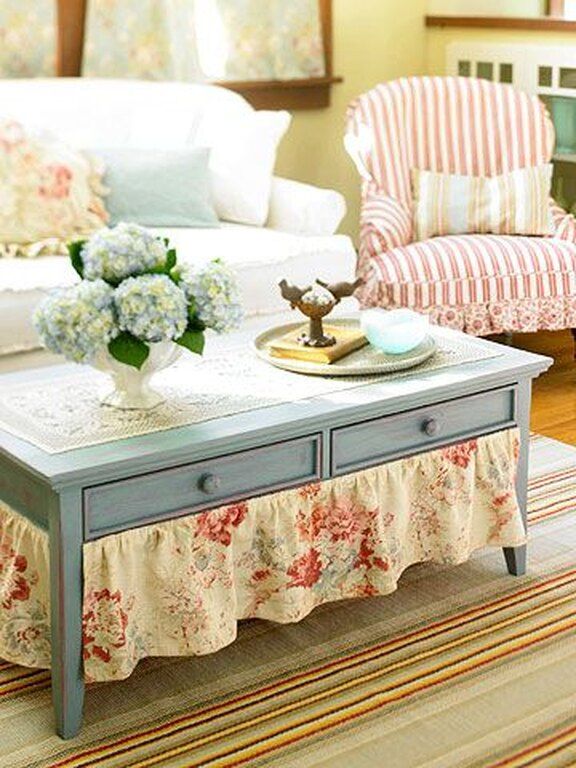 Granny chic British floral