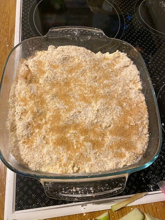 Συνταγή για το απόλυτο Apple Crumble