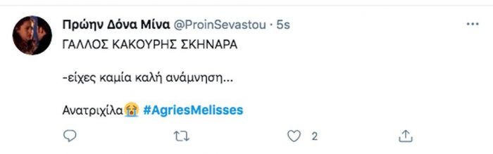 Άγριες Μέλισσες: 15 tweets που αποθέωσαν τη σκηνή Δούκα-Μιλτιάδη