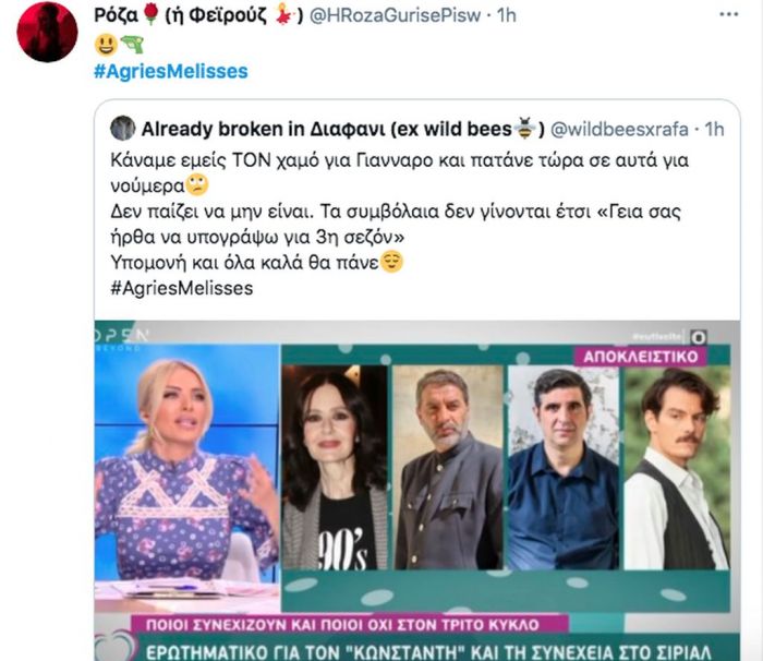 Άγριες Μέλισσες: «Απών» ο Κωνσταντής στον 3ο κύκλο και το Twitter είναι έξαλλο (pics)