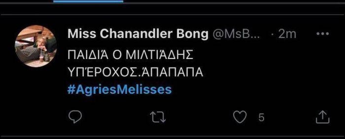 Άγριες Μέλισσες: 18 tweets αποθέωσαν την ερμηνεία του Μιλτιάδη