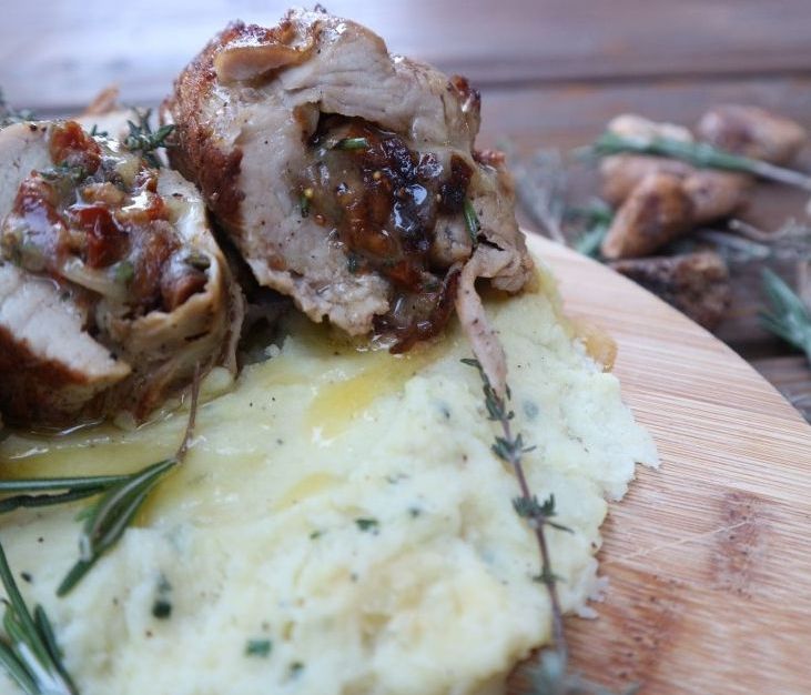 Η εύκολη συνταγή για ψαρονέφρι γεμιστό με mashed potatoes