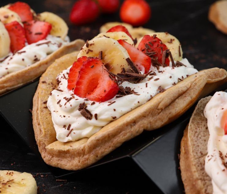 Ώρα για γλυκό; Pancakes ολικής με φρούτα