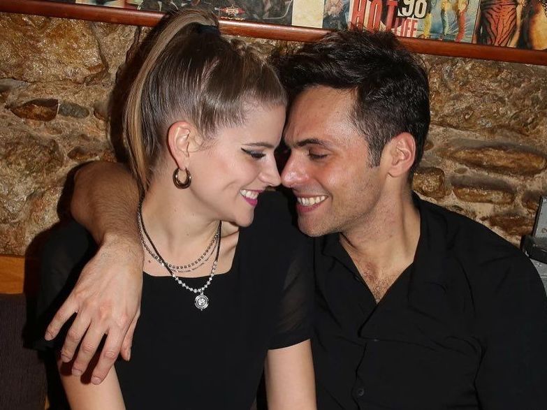 Η Δανάη Μιχαλάκη και ο Γιώργος Παπαγεωργίου γιορτάζουν την πρώτη επέτειο του γάμου τους