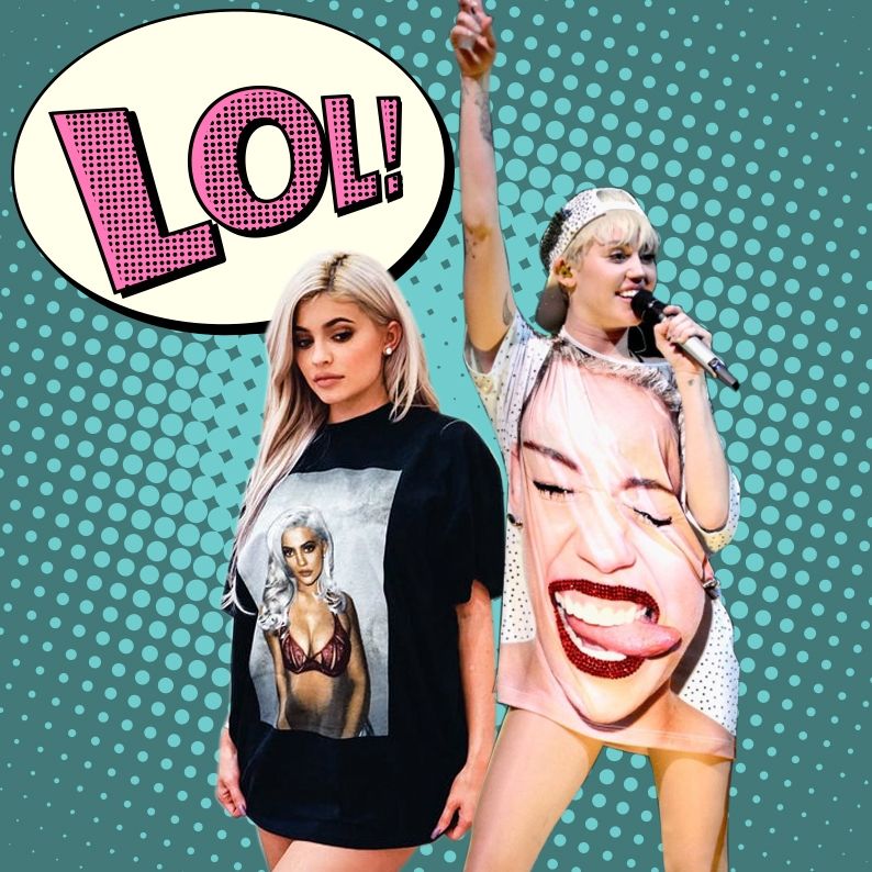 LOL Looks: Οι stars φοράνε μπλούζες με τον εαυτό τους πάνω
