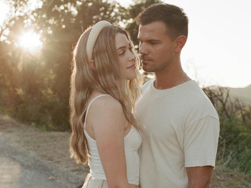 Η αρραβωνιαστικιά του Taylor Lautner παραδέχτηκε ότι είχε crush με τον μεγαλύτερο «αντίπαλό» του