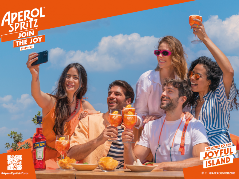 #AperolSpritzInParos: Ο πιο καλοκαιρινός διαγωνισμός σε προσκαλεί να κάνεις και εσύ Join The Joy
