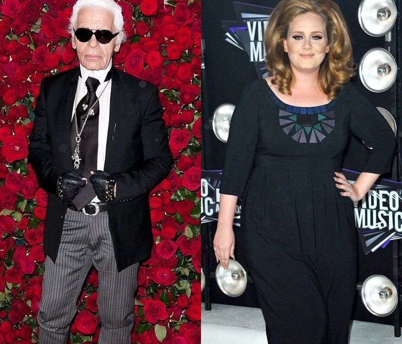 Η πληρωμένη απάντηση της Adele στον Karl Lagerfeld