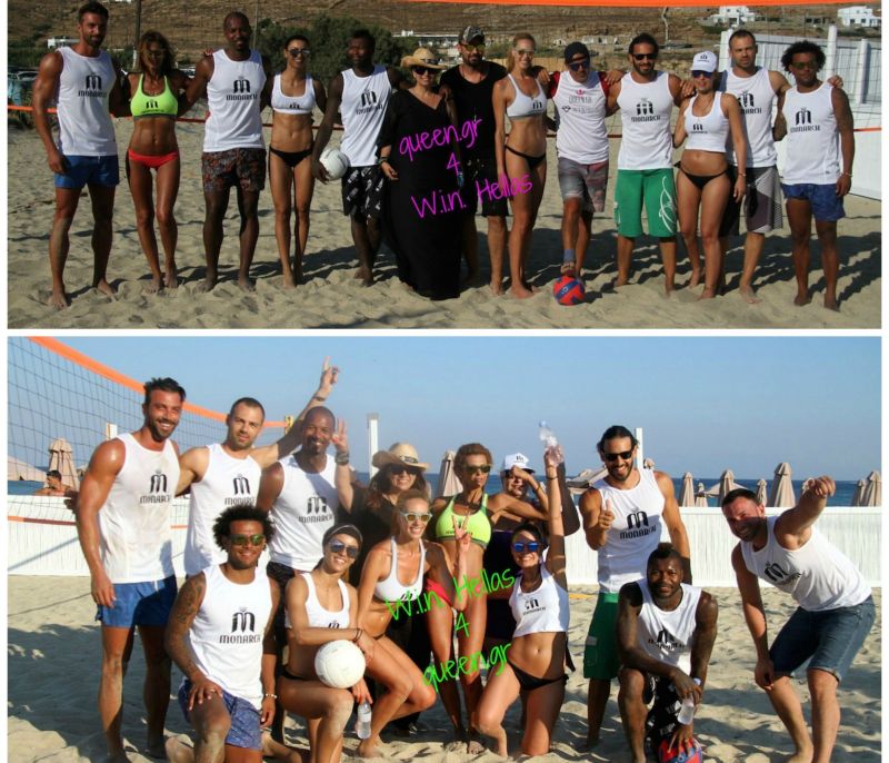 W.I.N. Hellas celeb Beach Volley @ Monarch !!!