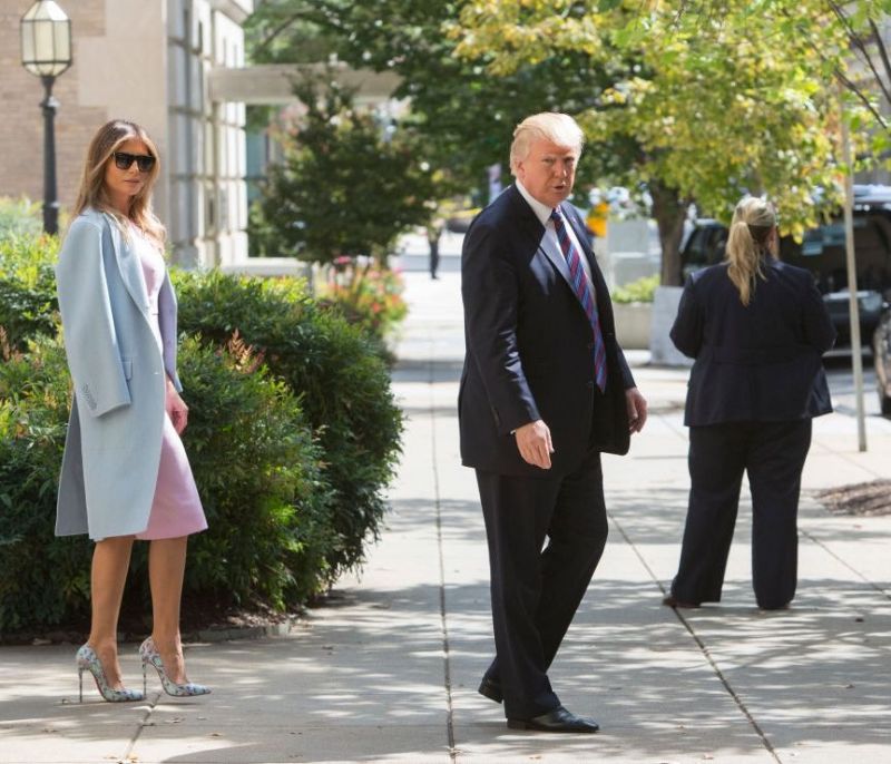 H Melania Trump έκανε μία ακόμα super stylish εμφάνιση