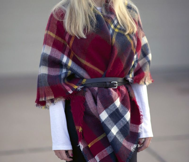 Tρεις διαφορετικοί τρόποι να φορέσεις το blanket scarf