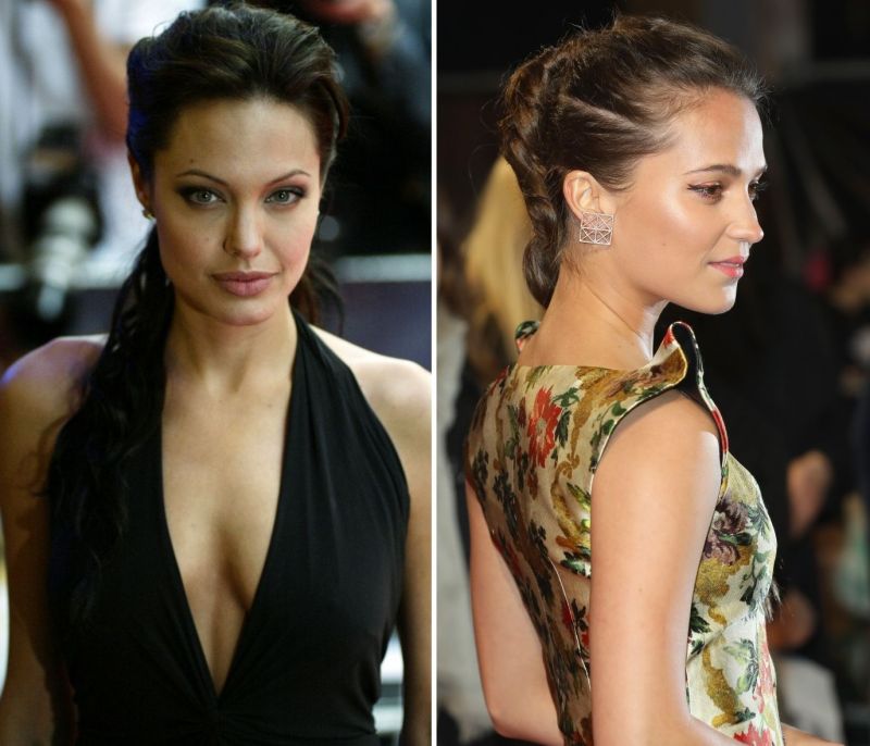 Angelina Jolie VS Alicia Vikander: Ποια Lara Croft είναι καλύτερη στο κόκκινο χαλί;