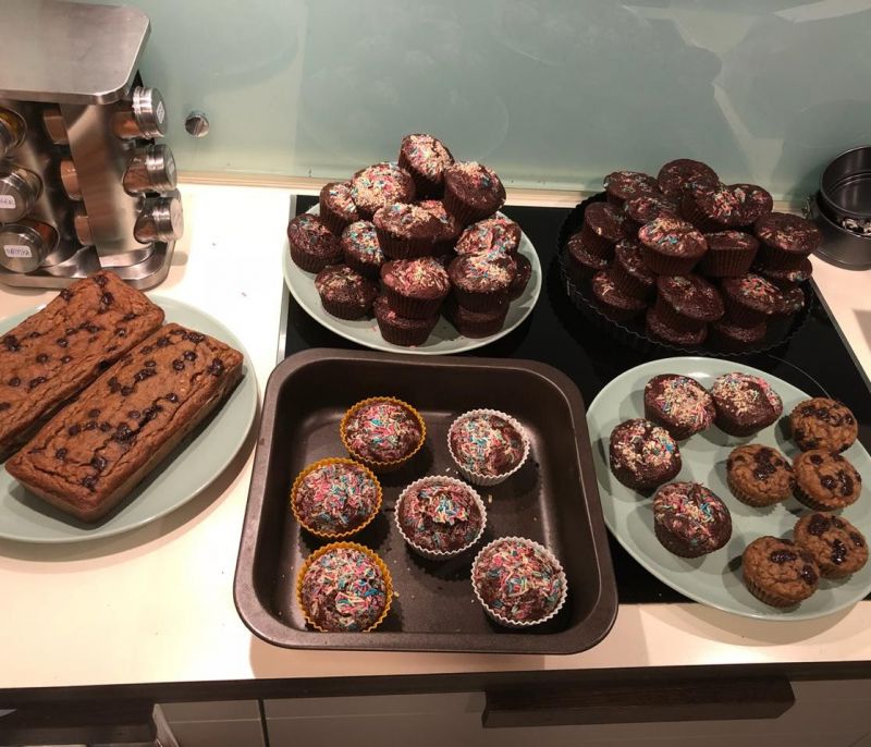 Οι συνταγές για τα λαχταριστά chocolate muffins και το banana bread που σας είχα υποσχεθεί