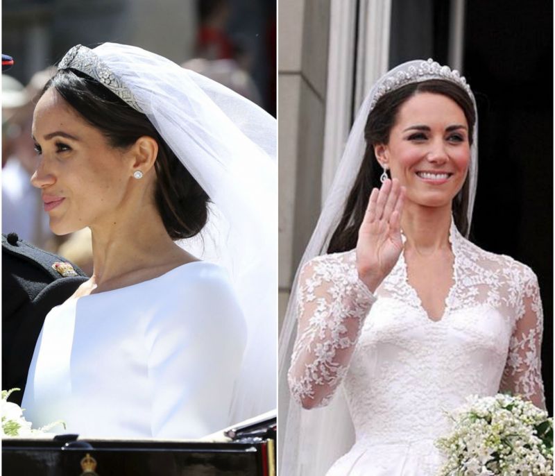 Γιατί Kate & Meghan μπορούν να φορούν τιάρα, ενώ οι Ευγενία και Βεατρίκη όχι;