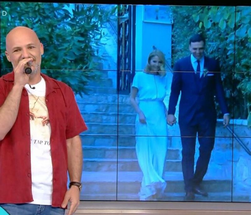 Μπαλατσινού – Κικίλιας: Το απίστευτο σχόλιο του Μουτσινά για το γάμο τους (Video)