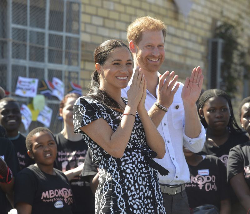 Ο ξέφρενος χορός της Meghan Markle στο Cape Town