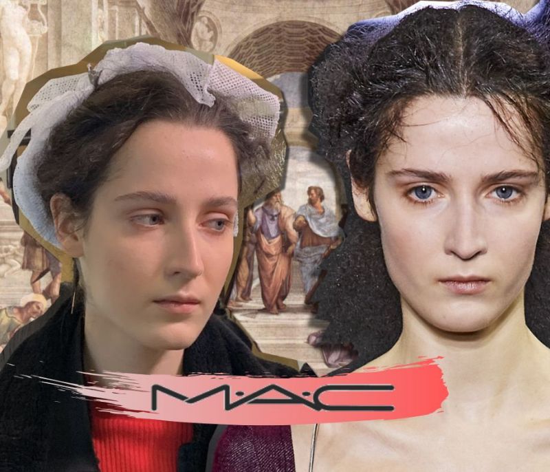#PFW: Το μακιγιάζ στο show της Ann Demeulemeester θύμιζε αναγεννησιακούς πίνακες