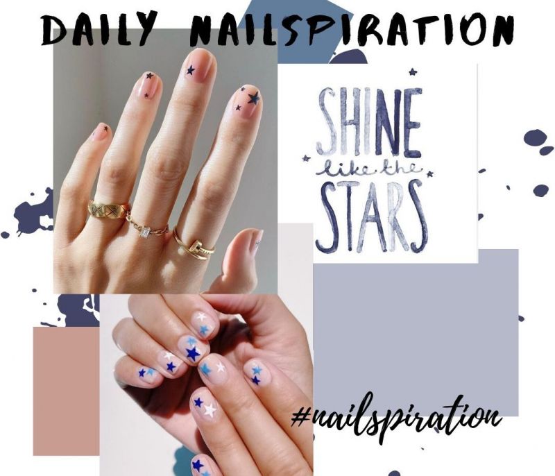 Ας ξεκινήσει ο μήνας καλά με nail art γεμάτα αστεράκια