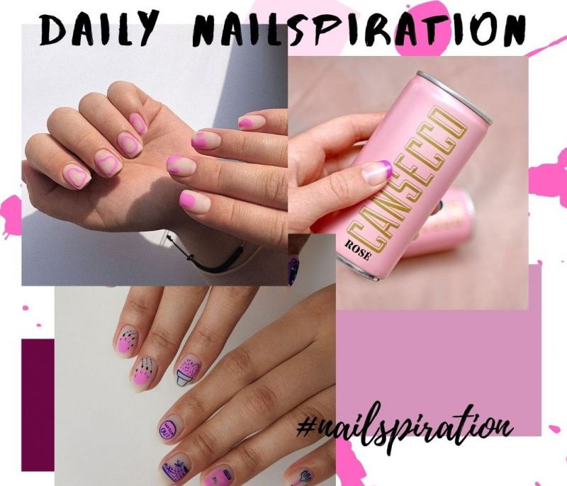 On Wednesdays we wear pink! Στα νύχια μας φυσικά…
