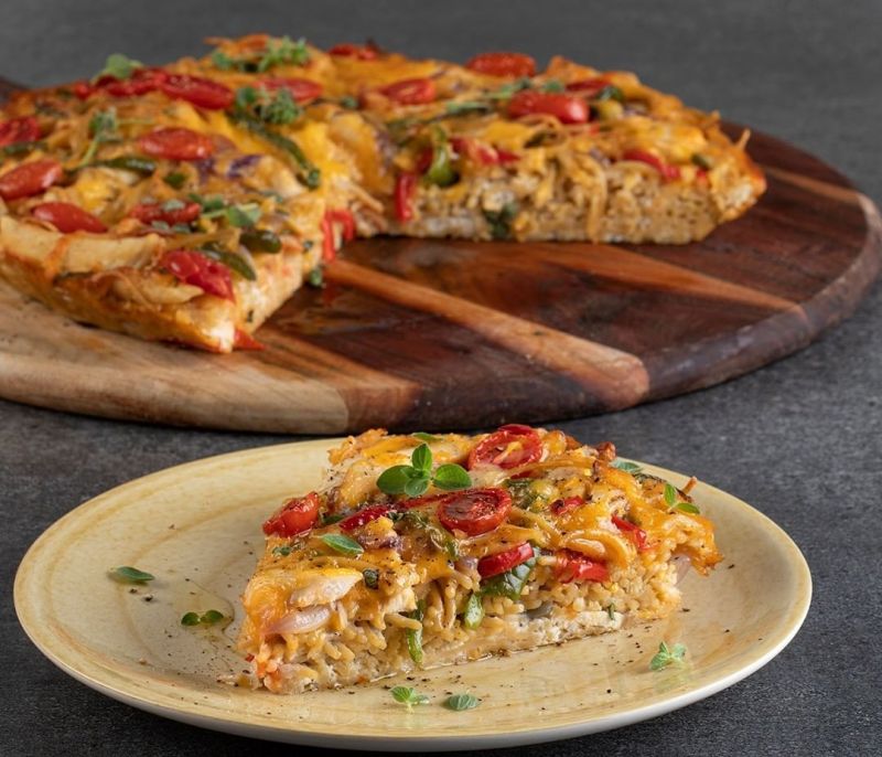 Healthy φριτάτα με ζυμαρικά και κοτόπουλο (high protein) από τον Άκη
