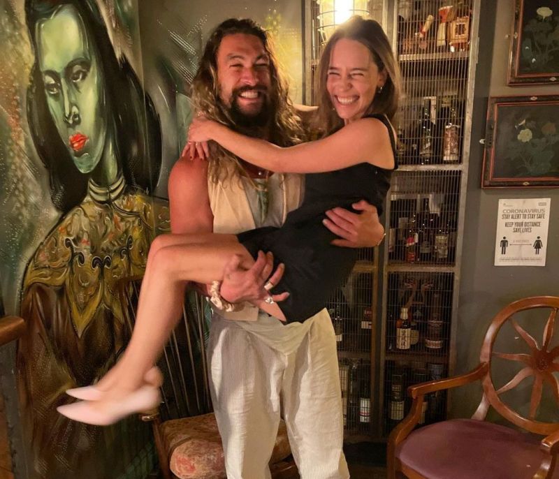 Game of Thrones: Το συγκινητικό reunion της Emilia Clarke και του Jason Momoa