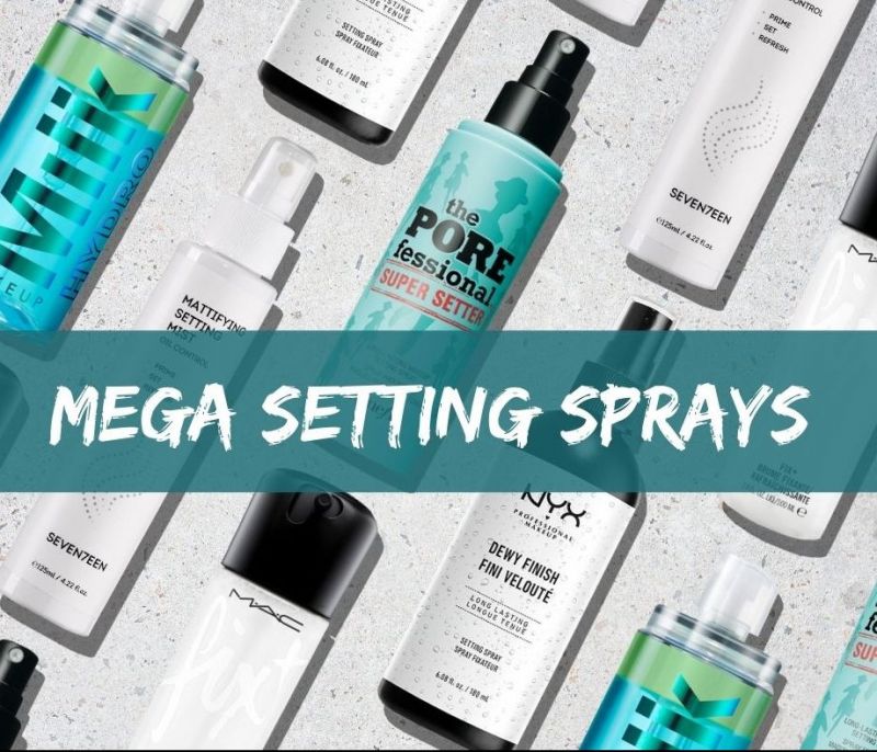 15 setting sprays για άψογο μακιγιάζ όλη μέρα και νύχτα