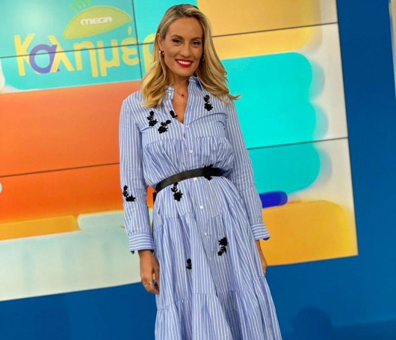 Oι color block γόβες της Ελεονώρας Μελέτη είναι τάση- Πώς θα τις φορέσεις (photos)