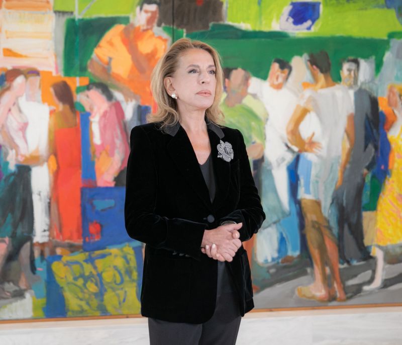 Black Suit Look: Η Όλγα Τρέμη φόρεσε την επιτομή της κομψότητας με τον πιο σύγχρονο τρόπο