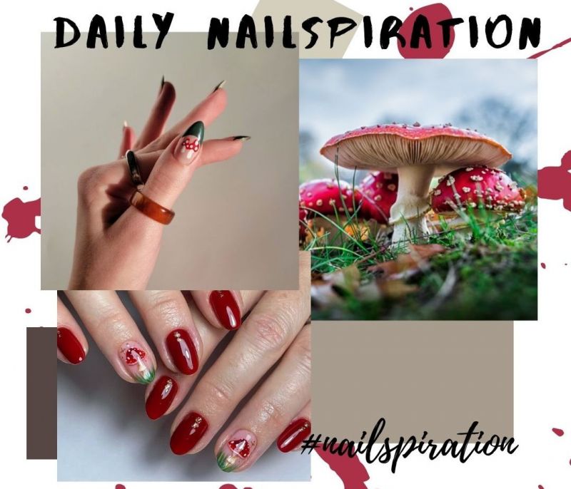 #MushroomNails! Δες nail art με μανιτάρια και μάθε για τα διάσημα μανιτάρια των παραμυθιών (+video)