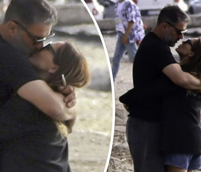 Ο έρωτας Βανδή-Μπισμπίκη σε φωτογραφίες - Tα φιλιά στη Θεσσαλονίκη