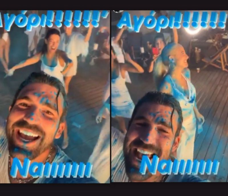 Τούνη–Αλεξάνδρου: Περιμένουν αγόρι - Οι μαγικές εικόνες από το πάρτι! Τρελάθηκε ο Αλεξάνδρου!