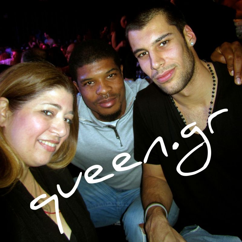 With Kyle Hines & George Printezis ..