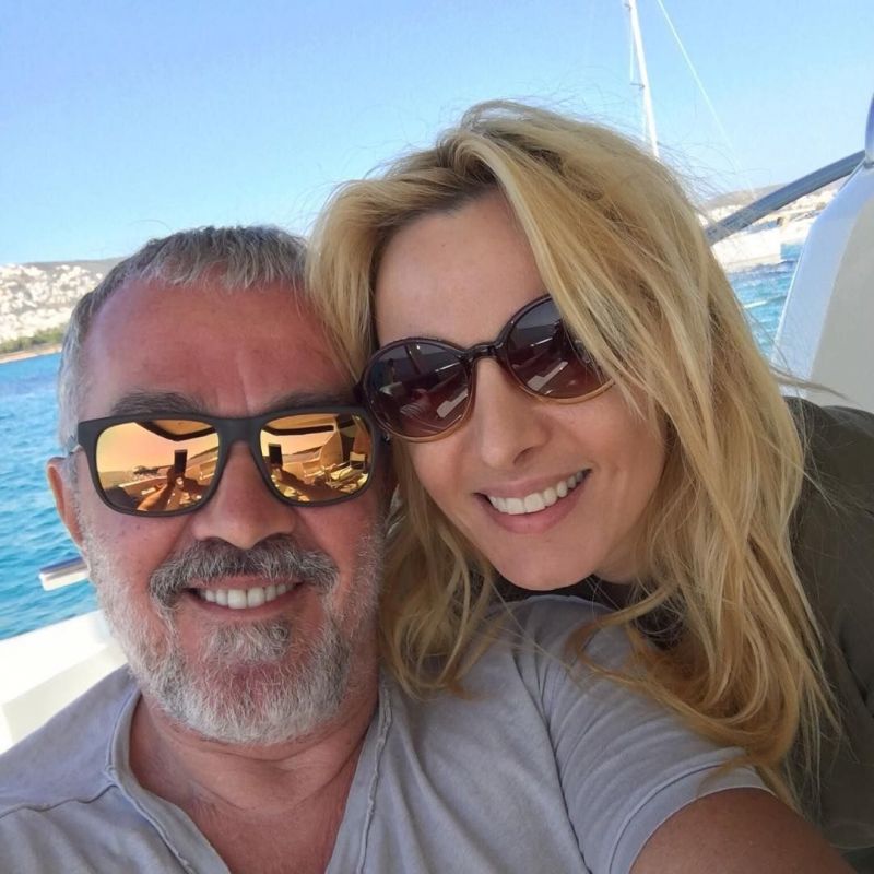 Η Πέγκυ Ζήνα και ο Γιώργος Λύρας στην πιο «in love» φωτογραφία τους