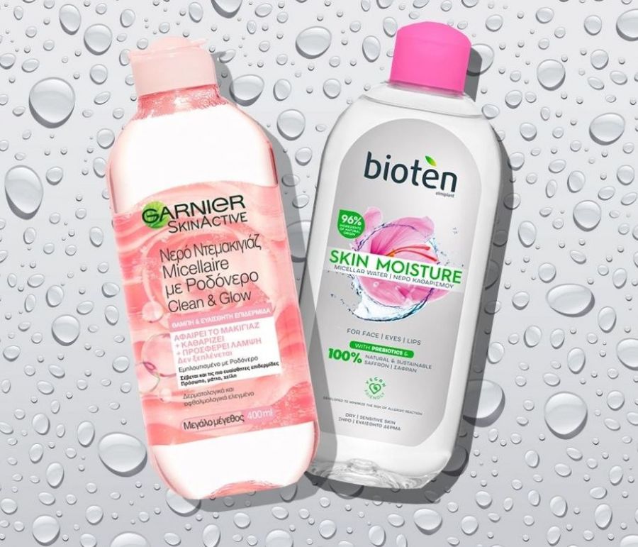 Micellar water: 10 «μαγικά νερά» για να καθαρίζεις σωστά το πρόσωπό σου