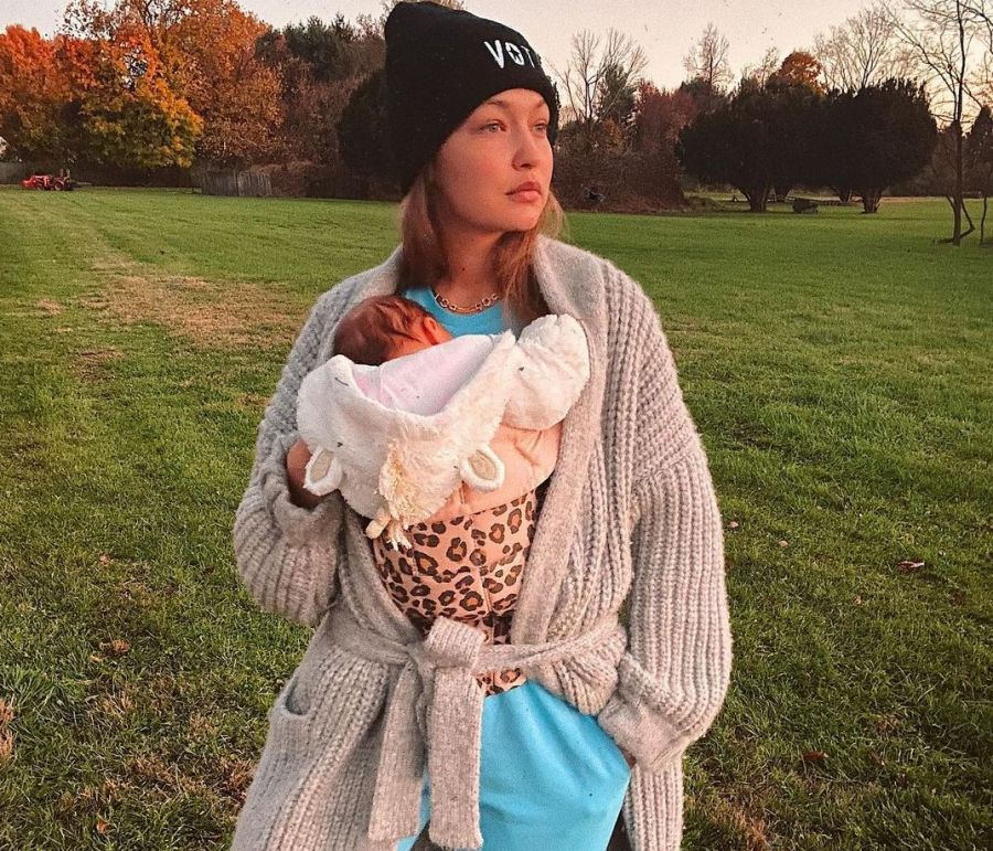 Gigi Hadid: Η αδημοσίευτη φωτό πριν τη γέννα και το υπέροχο δωμάτιο της κόρης της